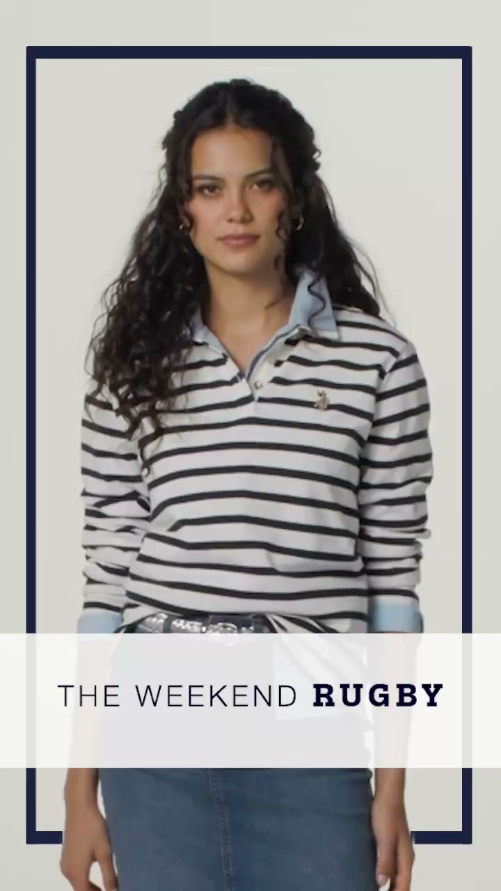 Making a statement with every stripe! #USPoloAssn #USPAstyle