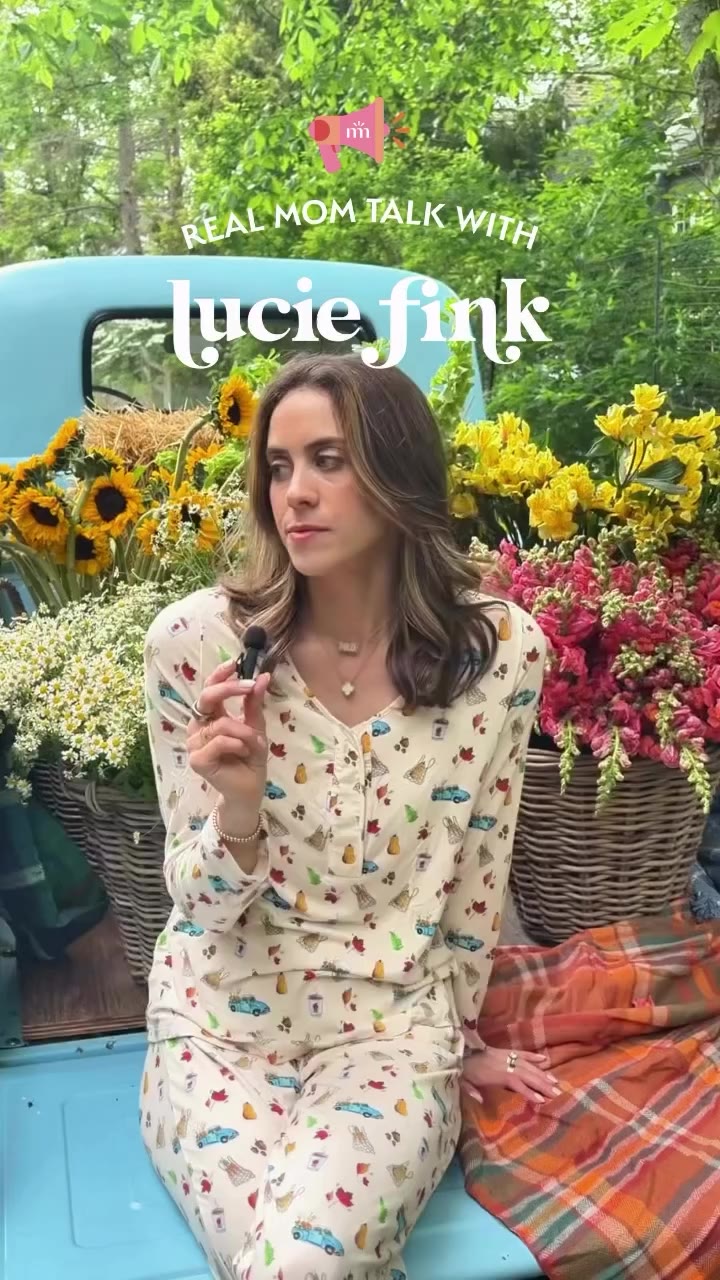 Real Mom Talks with @luciebfink 💛 From what surprised her most about…