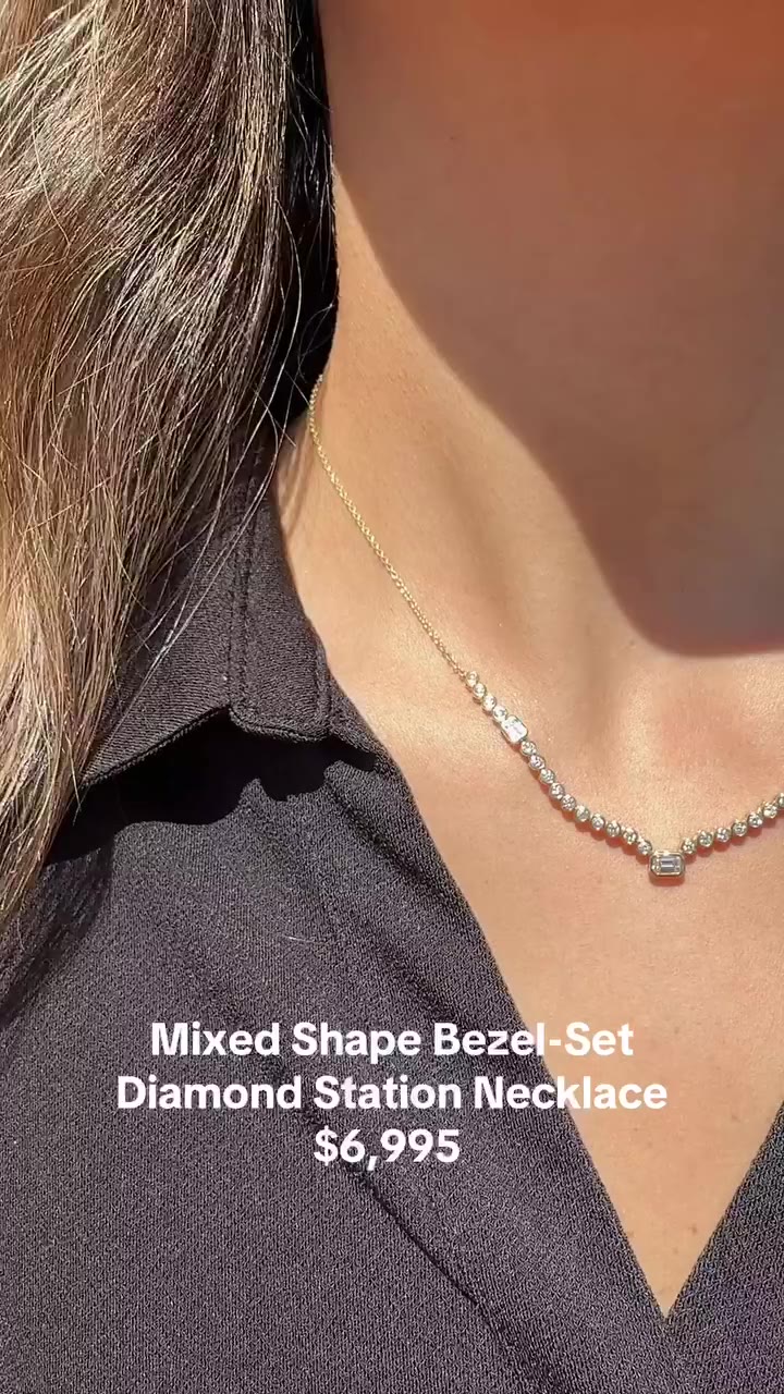 Three unique takes on a classic diamond necklace! 💎⁠ ⁠ Which one is your…
