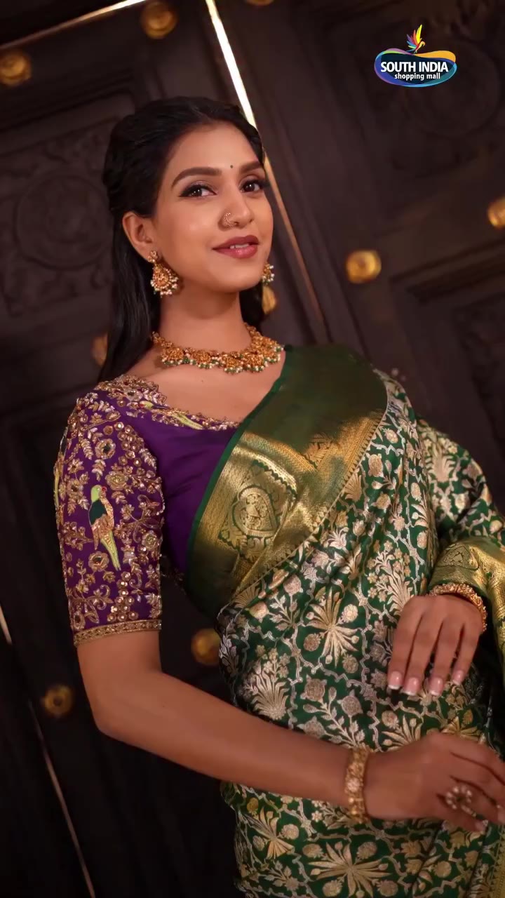 Some celebrations deserve a saree this special. ✨ Rich colours, beautiful zari…