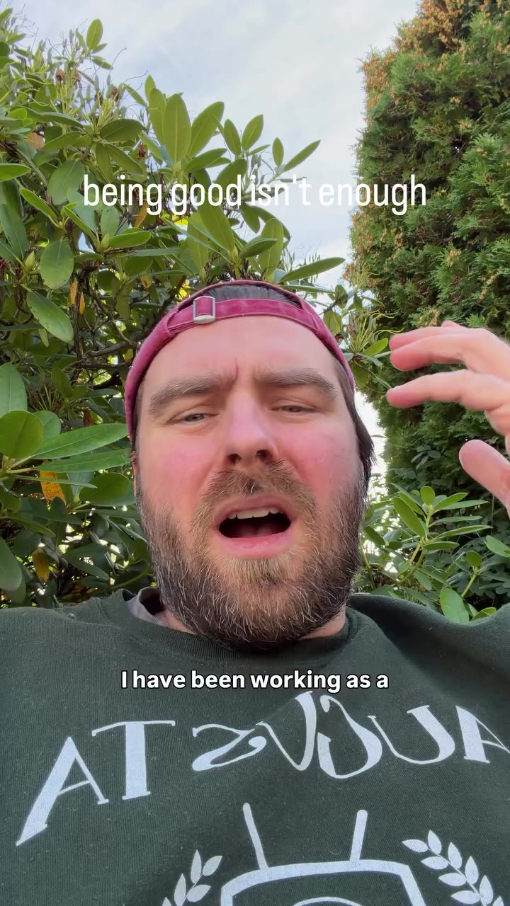 being good isn’t enough