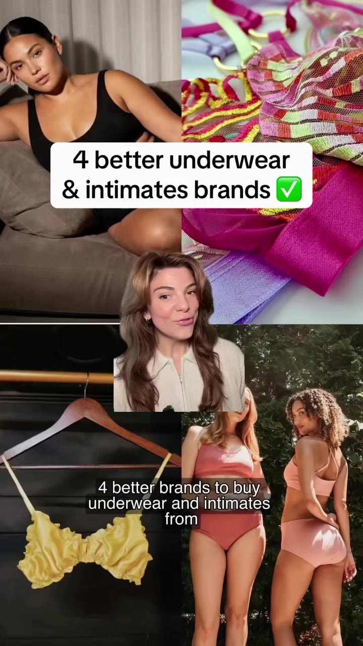 Four better underwear & intimates / lingerie brands that aren’t the morally…