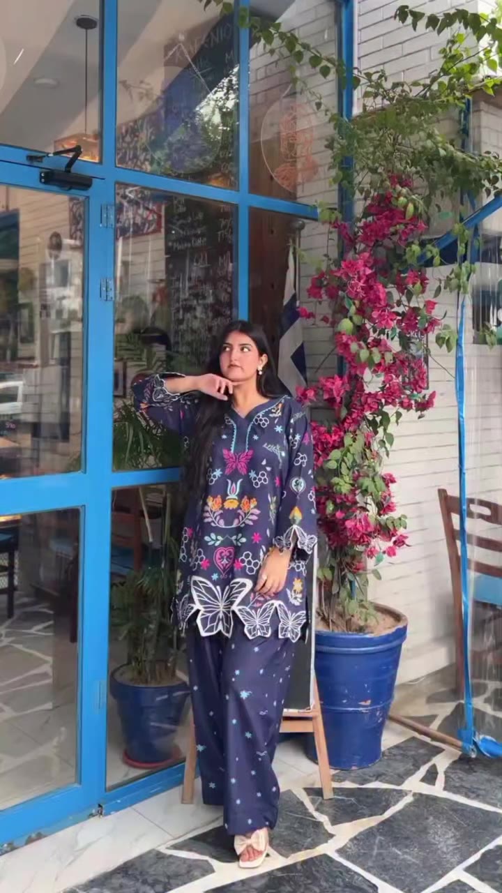 Statement prints you’ll fall in love with! 💙 Meet Ishaal-2 piece X…
