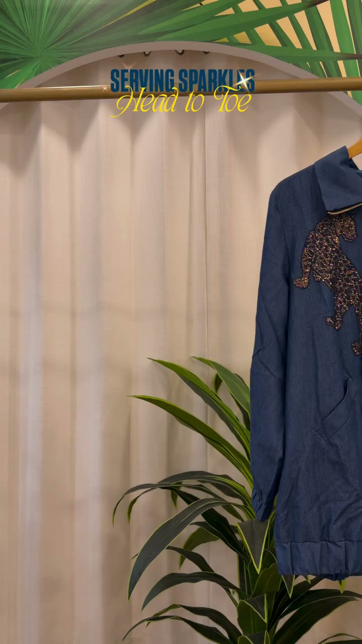 When you are crazy about sparkles and denims✨✨✨ #zariaah #shopsummerdreams…