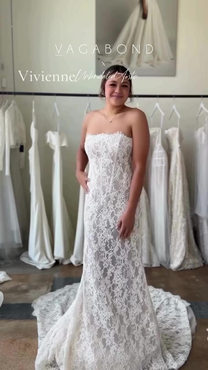 ✨ @unbridaledaustin showing off Vivienne ✨ Sheer lace, sculpted corsetry, and…