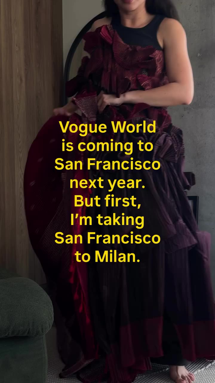 Milan, can’t wait to show some San Francisco talents✨