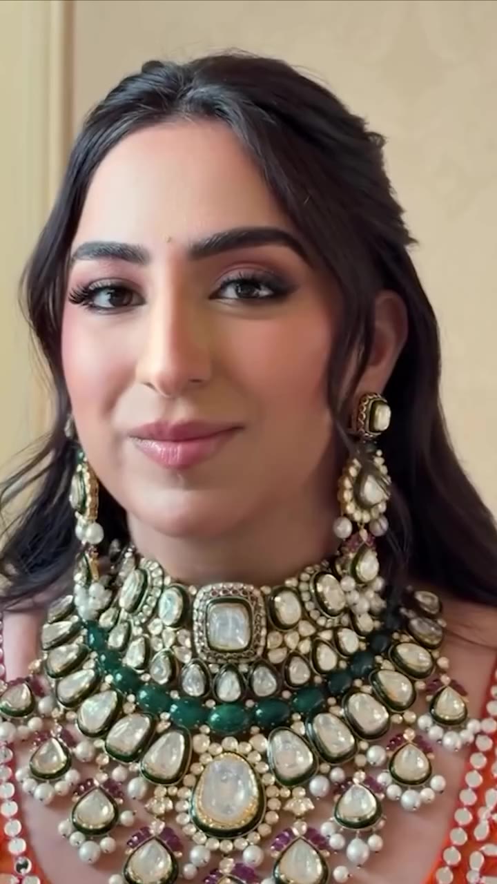 Selina Ved in an uncut diamond masterpiece. Centuries-old craftsmanship meets…