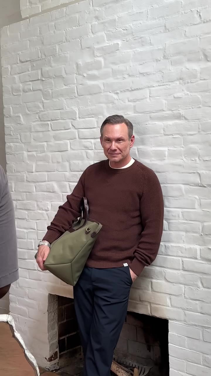 @realchristianslater is Comfortable Anywhere