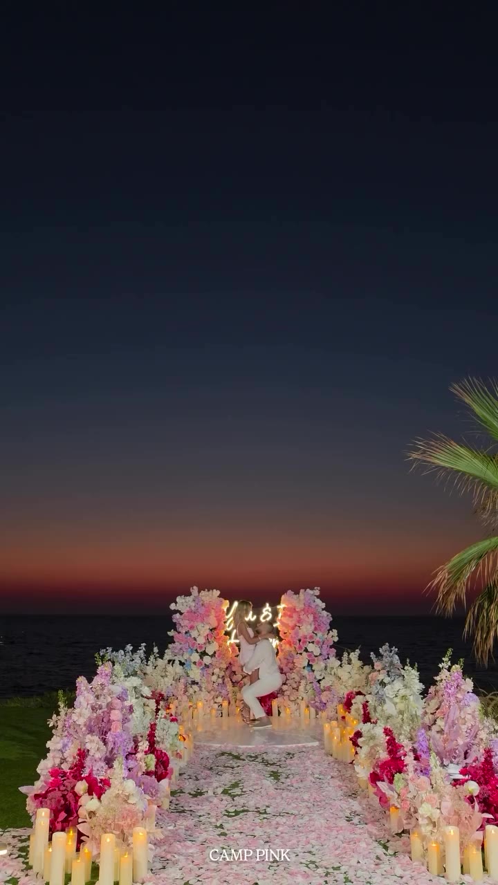 🎆Love this luxury marriage proposal in Lebanon, made even more unforgettable…