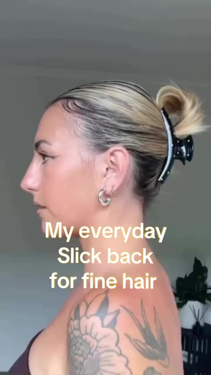 got2b Glued Wax Stick holding it down for the slick back look, shoutout to…