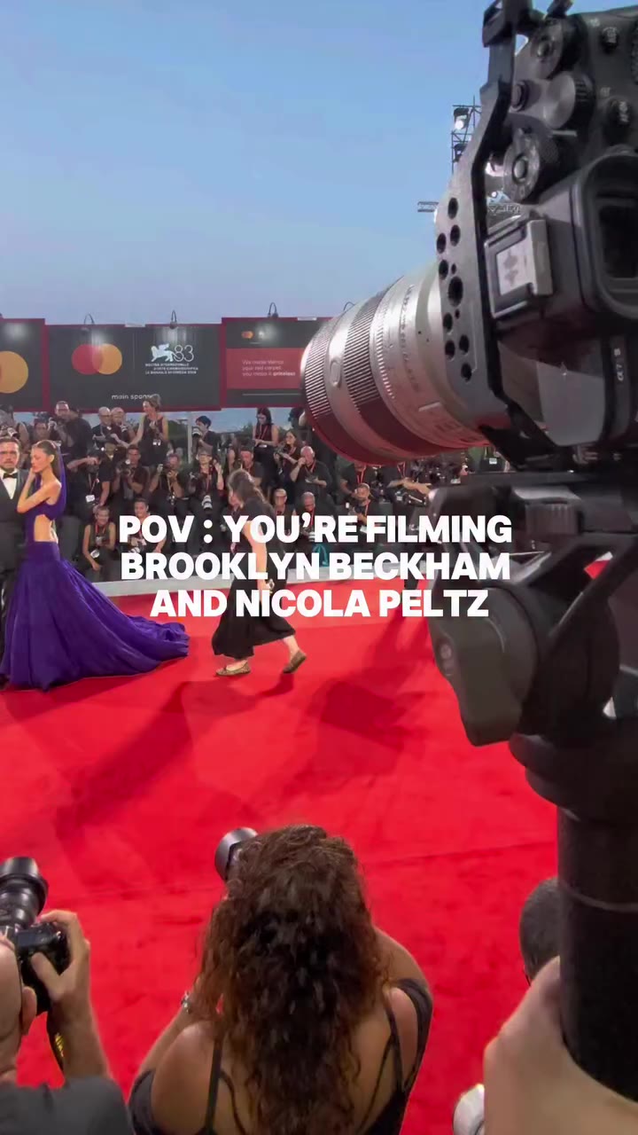 POV: you’re filming Brooklyn Beckham and Nicola Peltz 🎥 #brooklynbeckham…