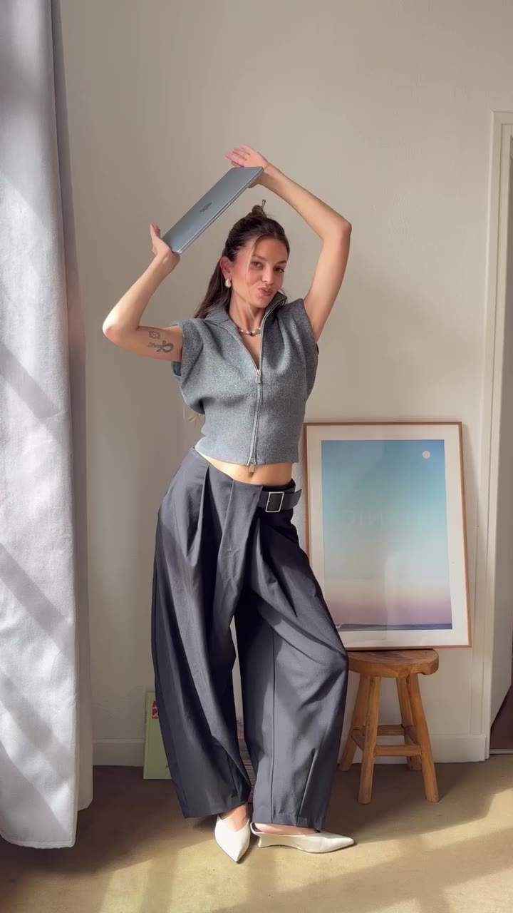 Office outfit idea with @stradivarius - collaboration commerciale #stradilooks…