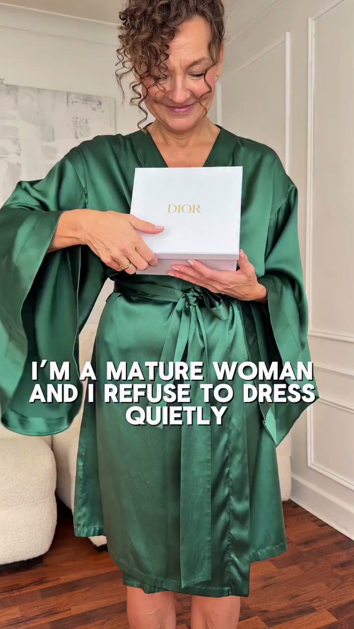 GRWM: I refuse to dress quietly ✨🫶 #grwm #over60 #dior #grwmoutfit #ootd