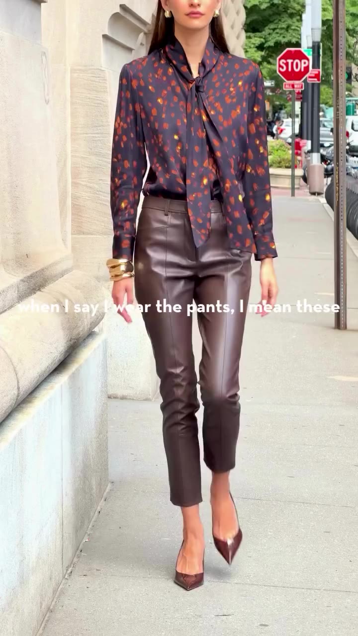 Putting the fun back in fundamentals with our most iconic pants for fall.