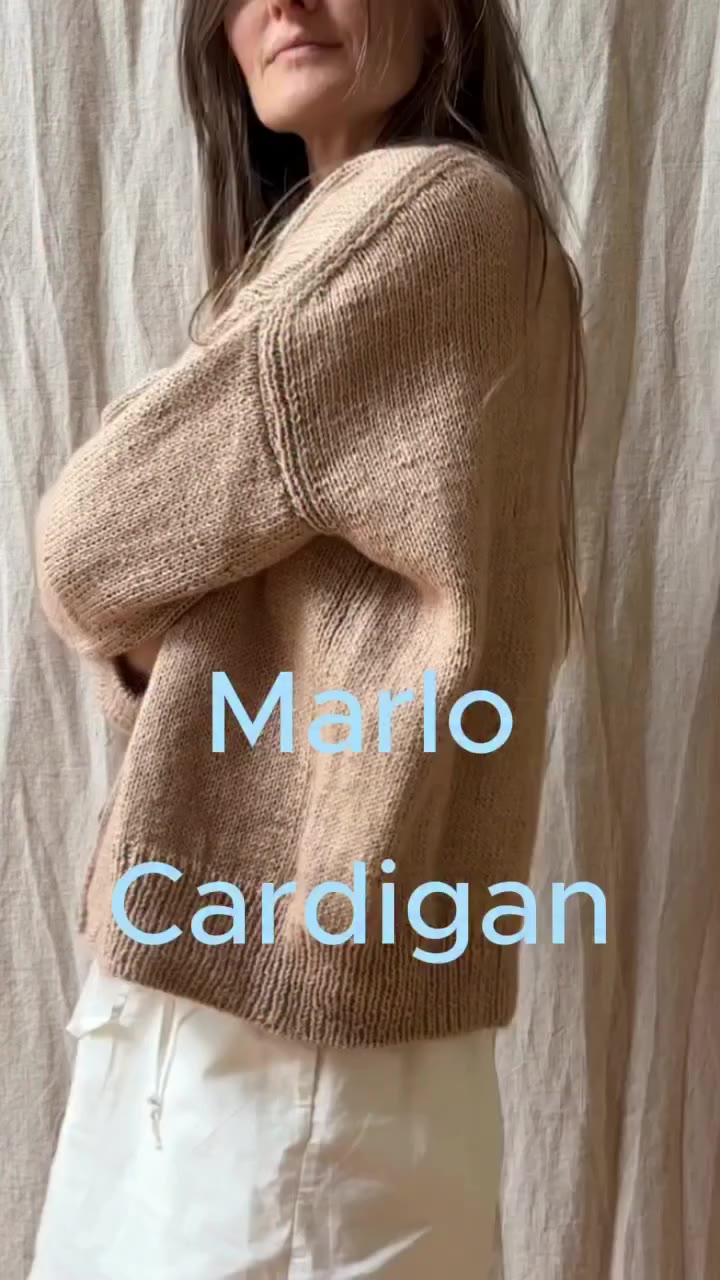 Marlo 🤍 All set up and ready for your needles, Marlo Cardigan is coming live…