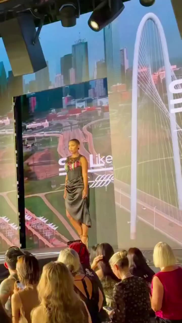 When the look says executive, but the walk says runway royalty. Designer…