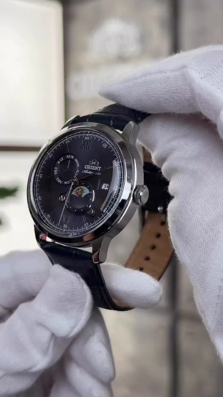 The ninth iteration of the Orient Bambino reinterprets the 24 hour sub-dial…