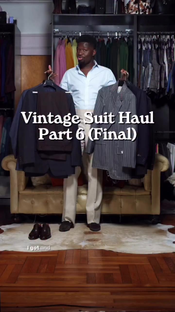Part 6 (and final) of my vintage Haul + New Vintage Suits available…
