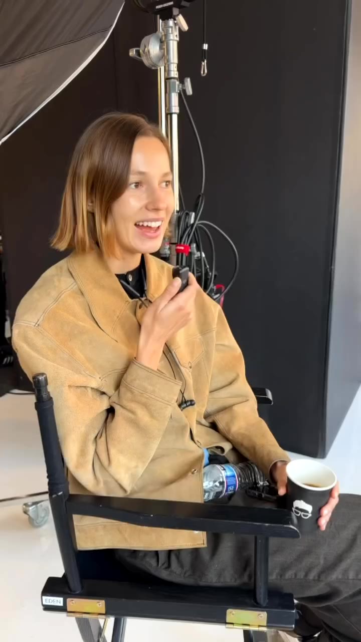 Meet Mali. 🖤 Between takes, we asked one of Marcella FW26’s faces a few…