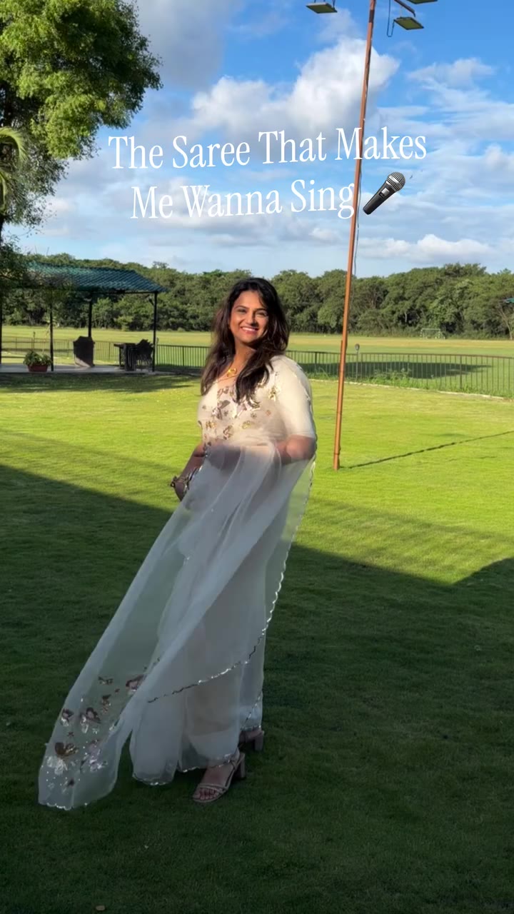 The magic of wearing something you’ve dreamed, designed & created…