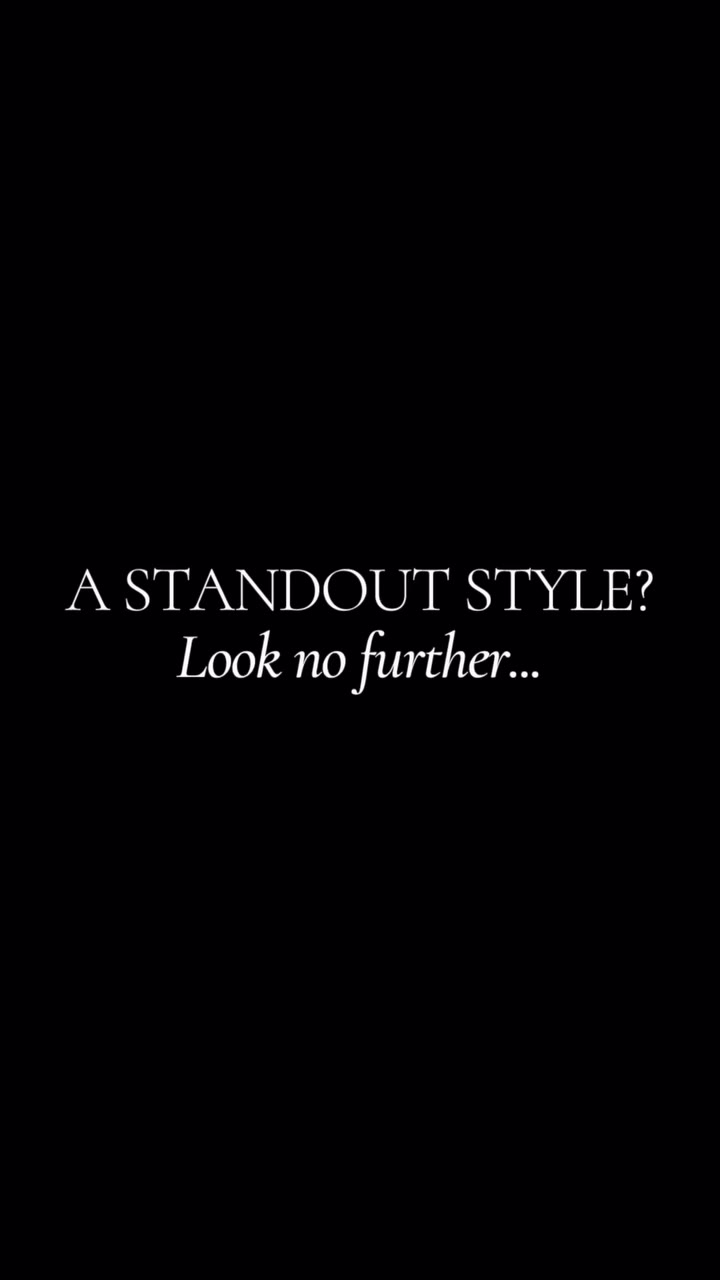 A standout style? Look no further... 🧡 • We invite you to book an appointment…