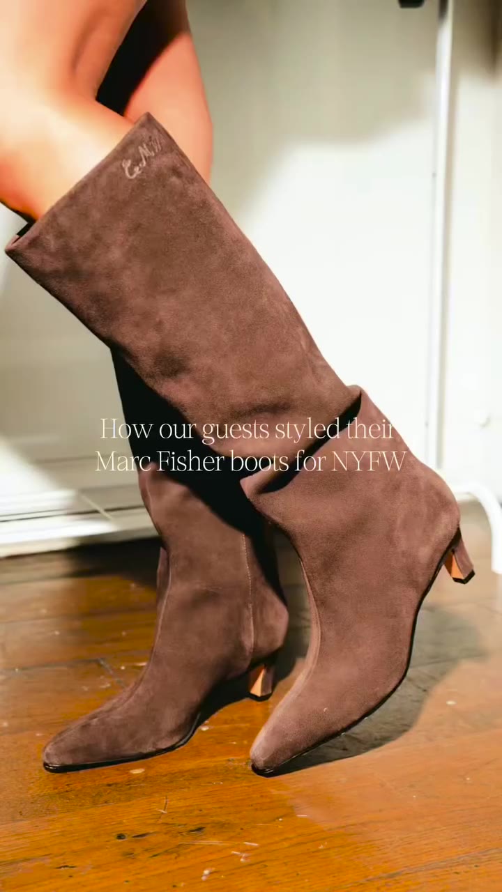Consider this your fall moodboard 👢 Our guests styled their Marc Fisher…