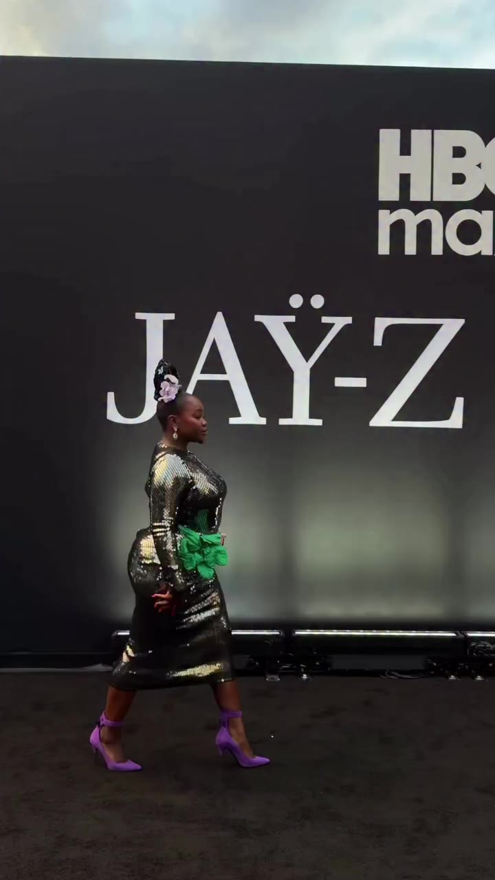 Thank you so much for having me @hbo x @rocnation 🥳🥳 —— Styling…