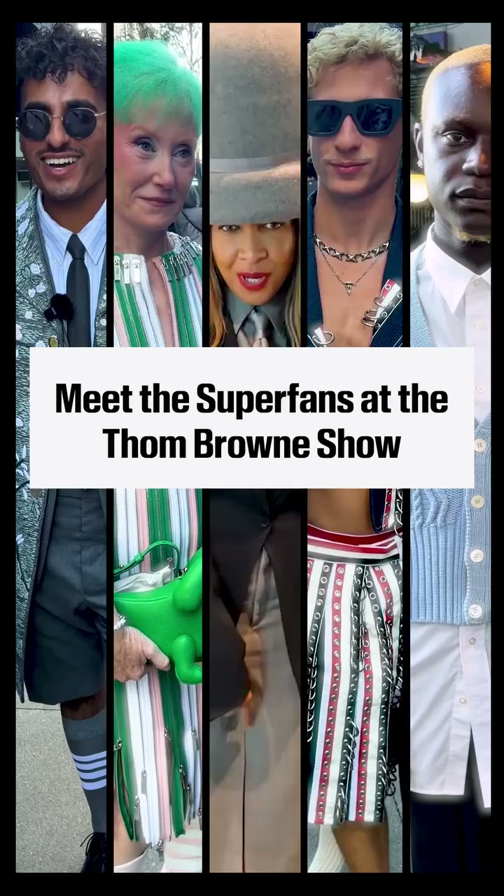 On Tuesday, the New York-based designer @thombrowne showed his spring 2027…