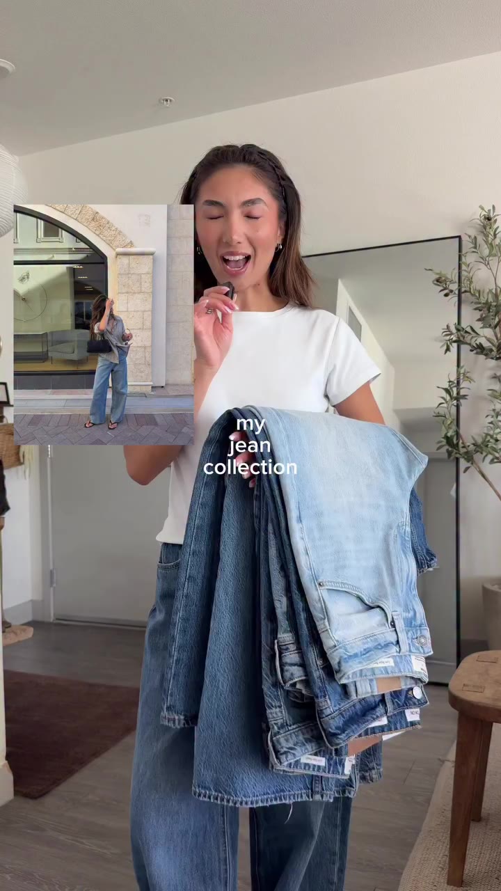 i fear you can never have too many good pairs of denims🙂‍↕️ i’m 5’4 for…