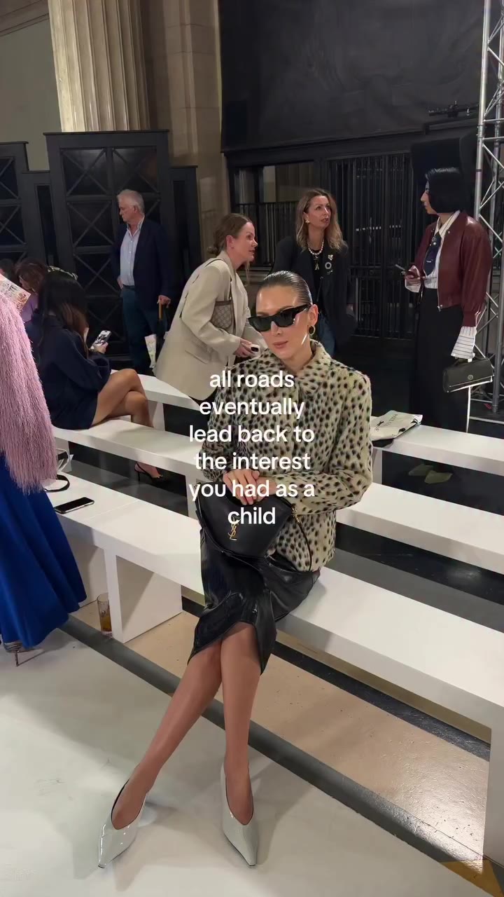 Fashion was always part of my life since I can remember, sometimes lesss…