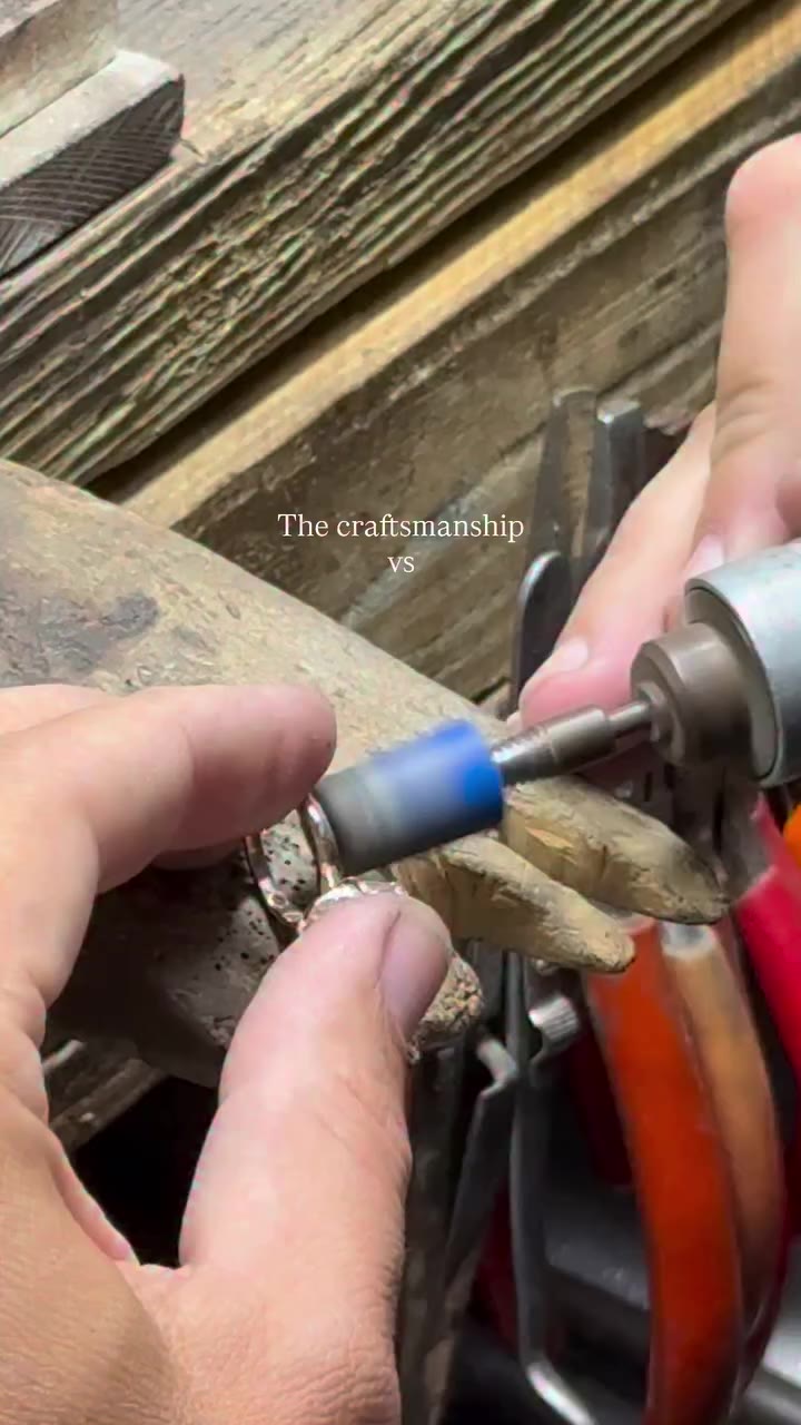 Every ring is handcrafted and made to order, I can’t think of anything more…