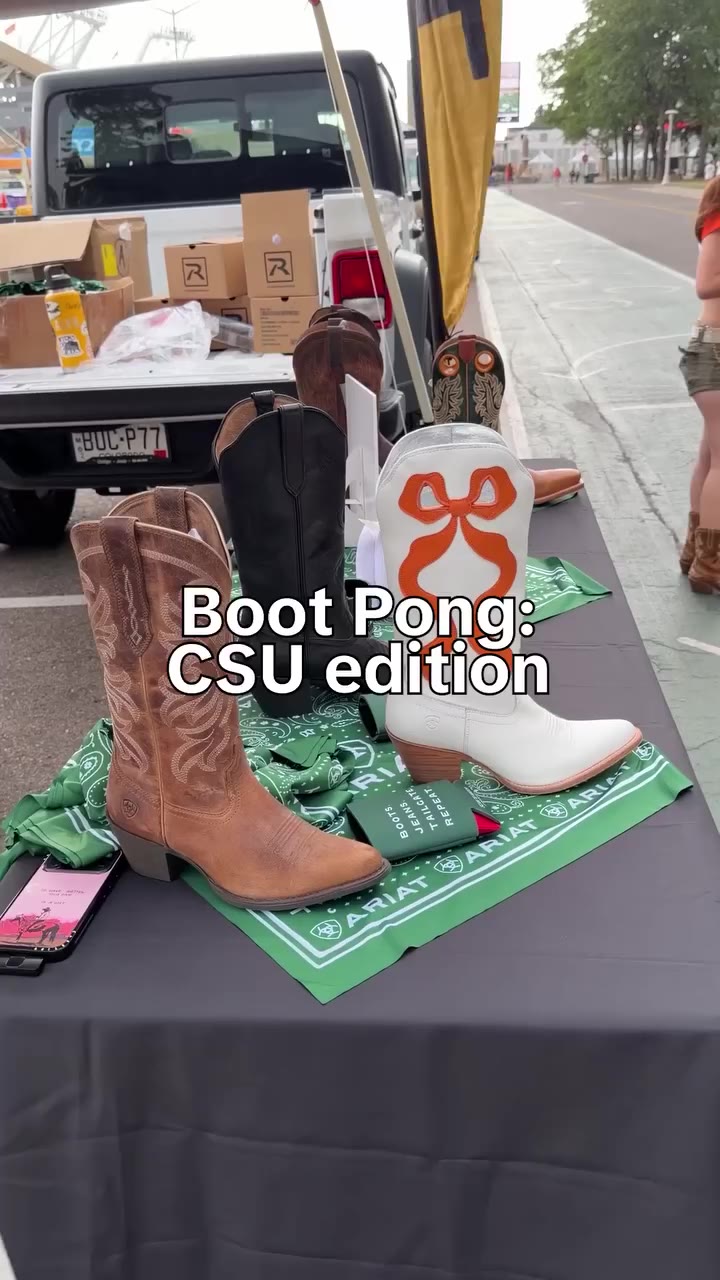 CSU Boot Pong: the highlight reel.
