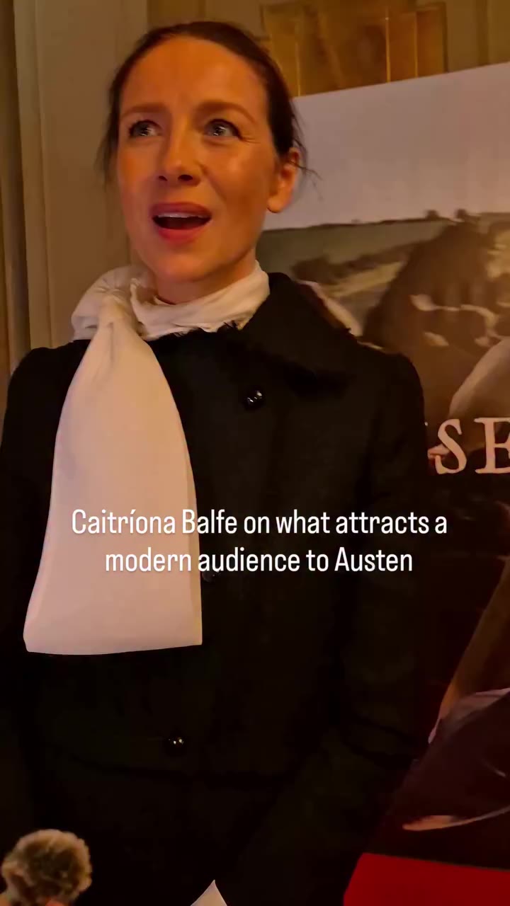We caught up with @caitrionabalfe at the Irish premiere of Sense and…