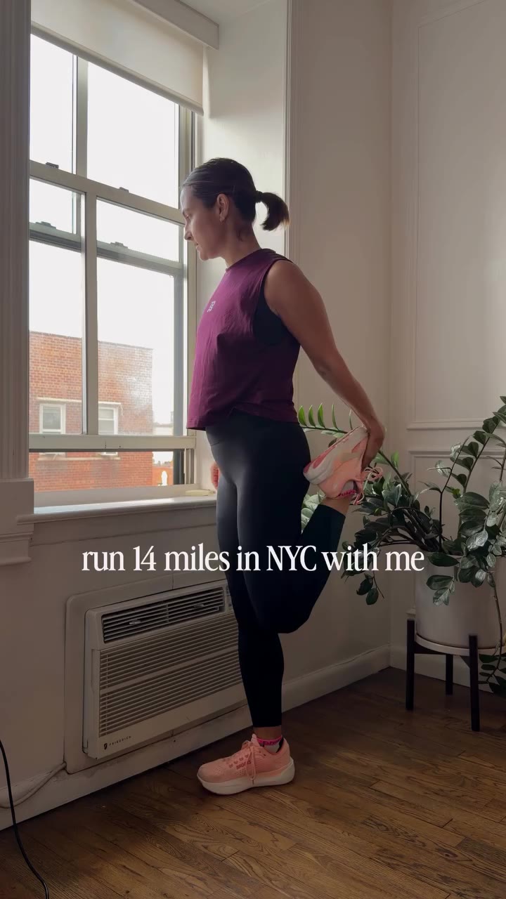 come run 14 miles with me in NYC for marathon training! got a brand new…
