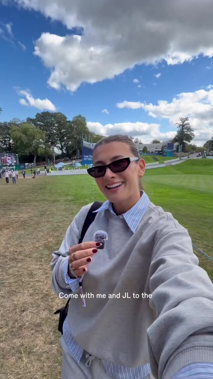 A day with @miaellax at @bmwpga. ⛳️