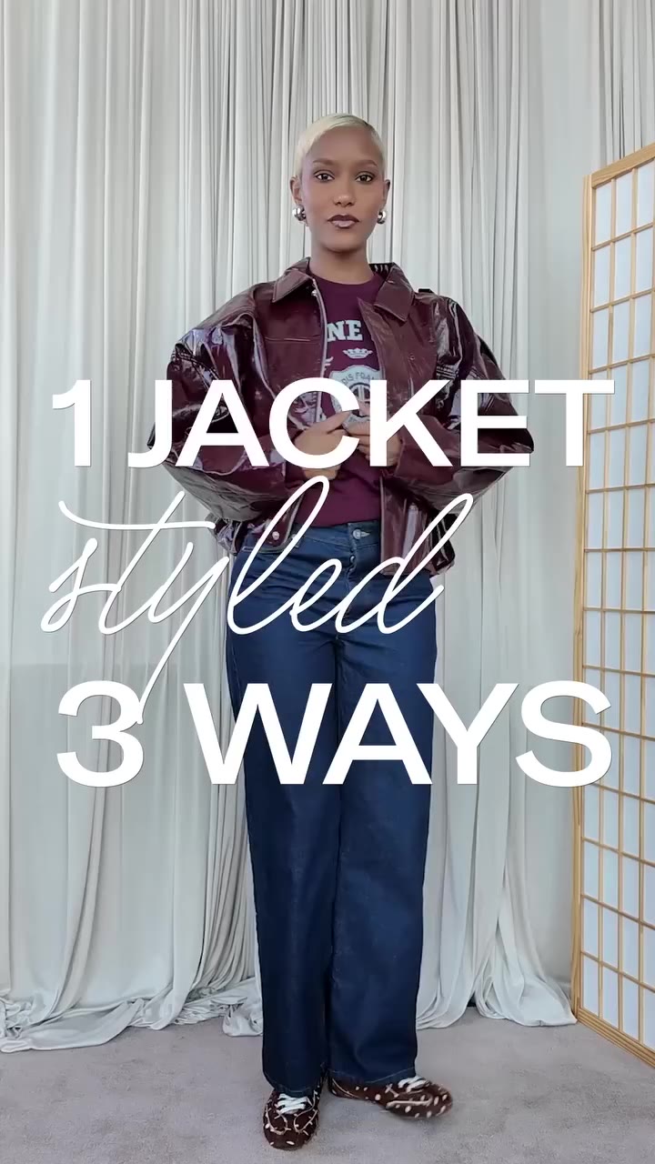 A good jacket + @taiilormade styling = endless outfits. Find this…