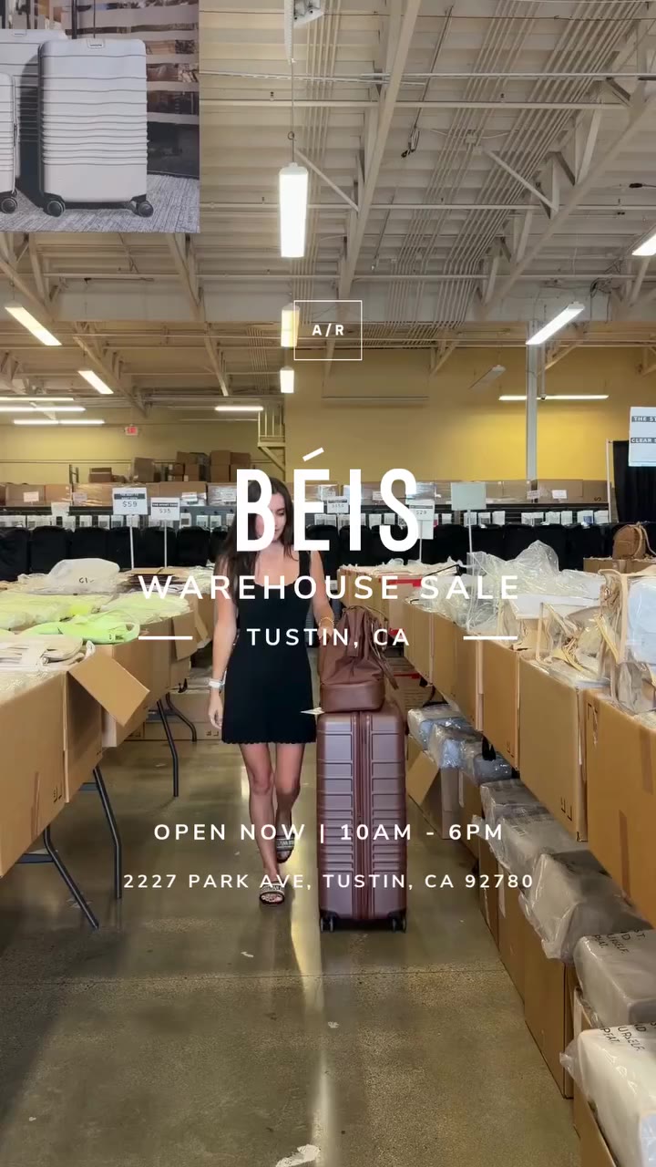 LOOK INSIDE 👀 The BÉIS Warehouse Sale is OPEN NOW at Alternative Retail in…