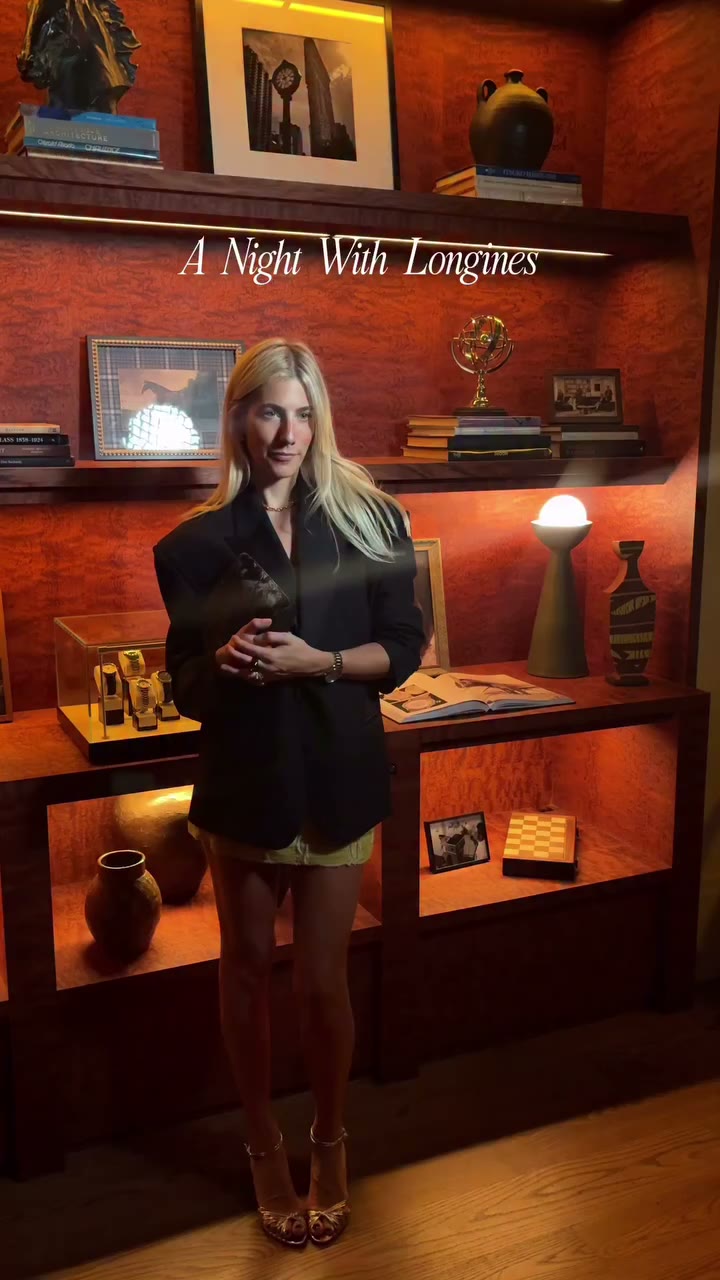 Celebrating the new @Longines Master Collection ✨ Such a beautiful evening…