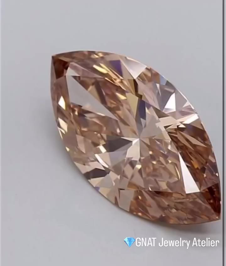 “Desert Diamonds” are all the rage. This one is a lab grown 5ct, Fancy Brown…