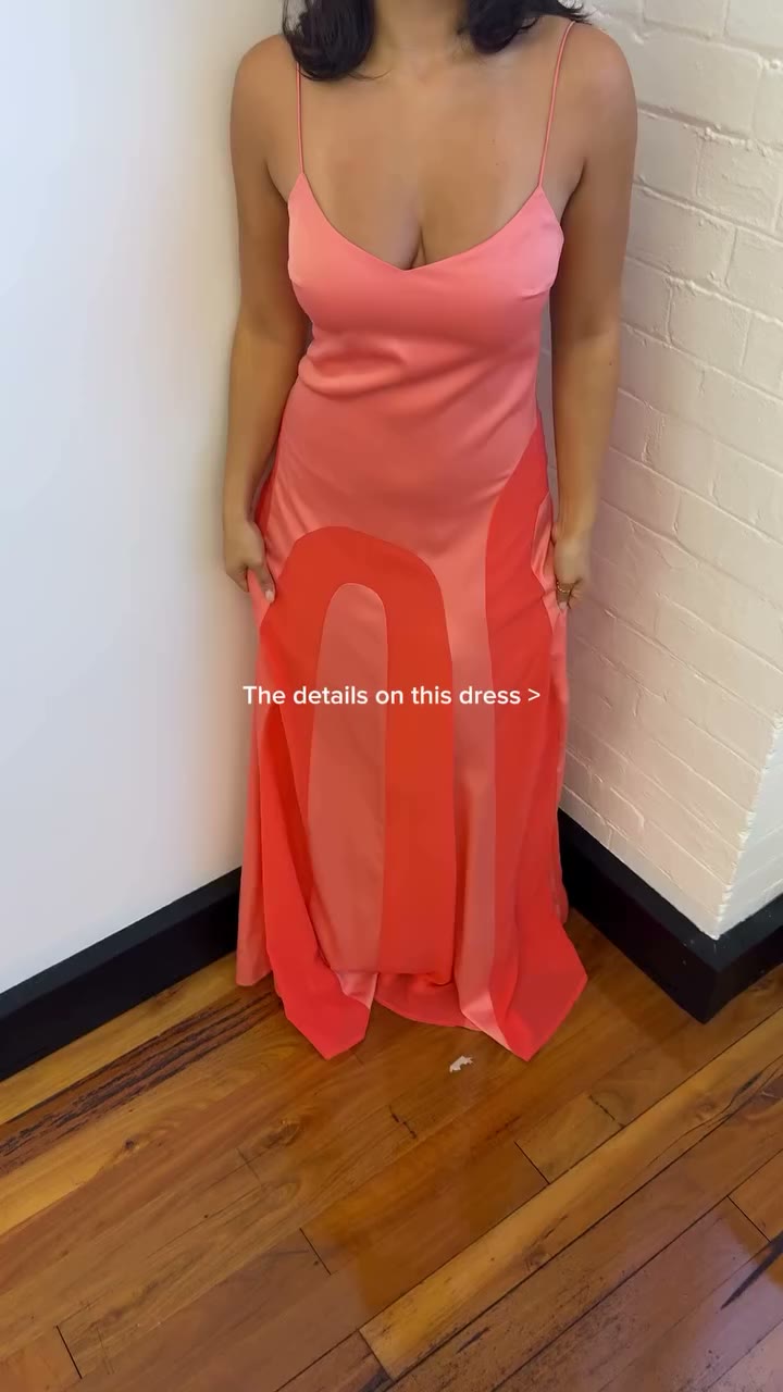 The perfect look for wedding guest season. The ‘Arc Dress’ in Sorbet | Online…