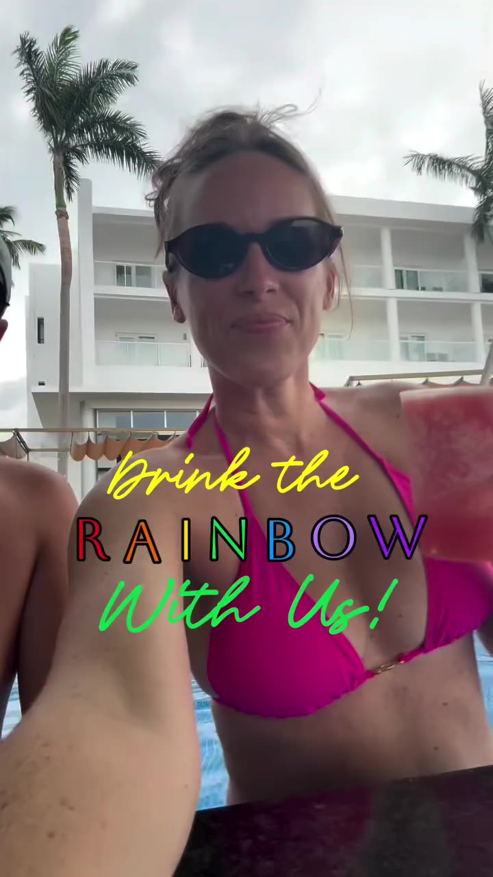 POV: it’s your last day at an all-inclusive so naturally you have to drink the…