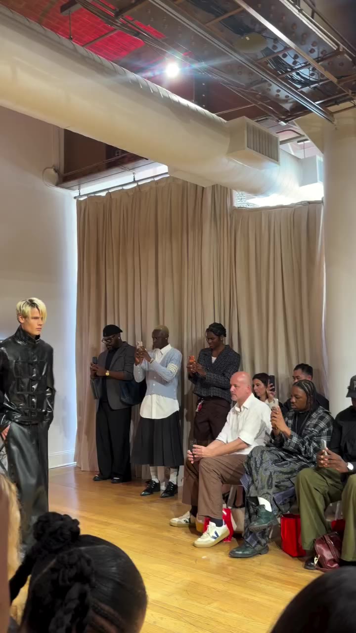 Finale of @advisry’s show. #nyfw #fashionweek #fashion