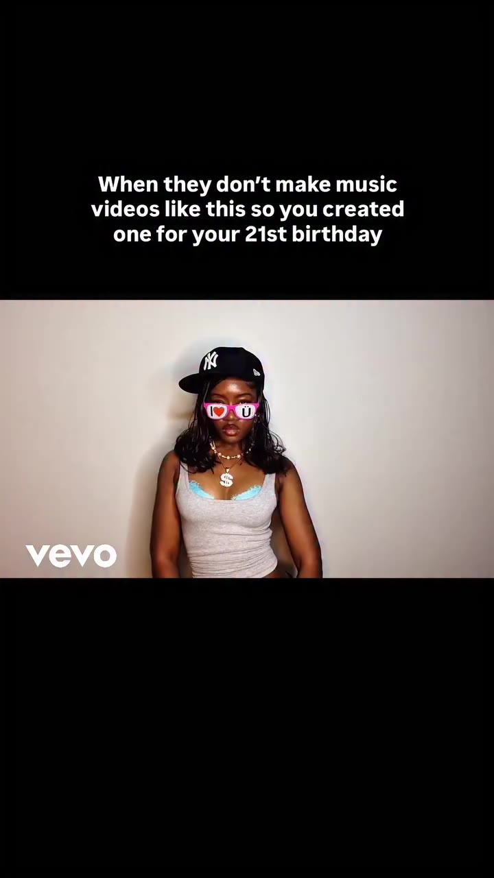 VEVO was such an era 🥹 #birthday #musicvideo