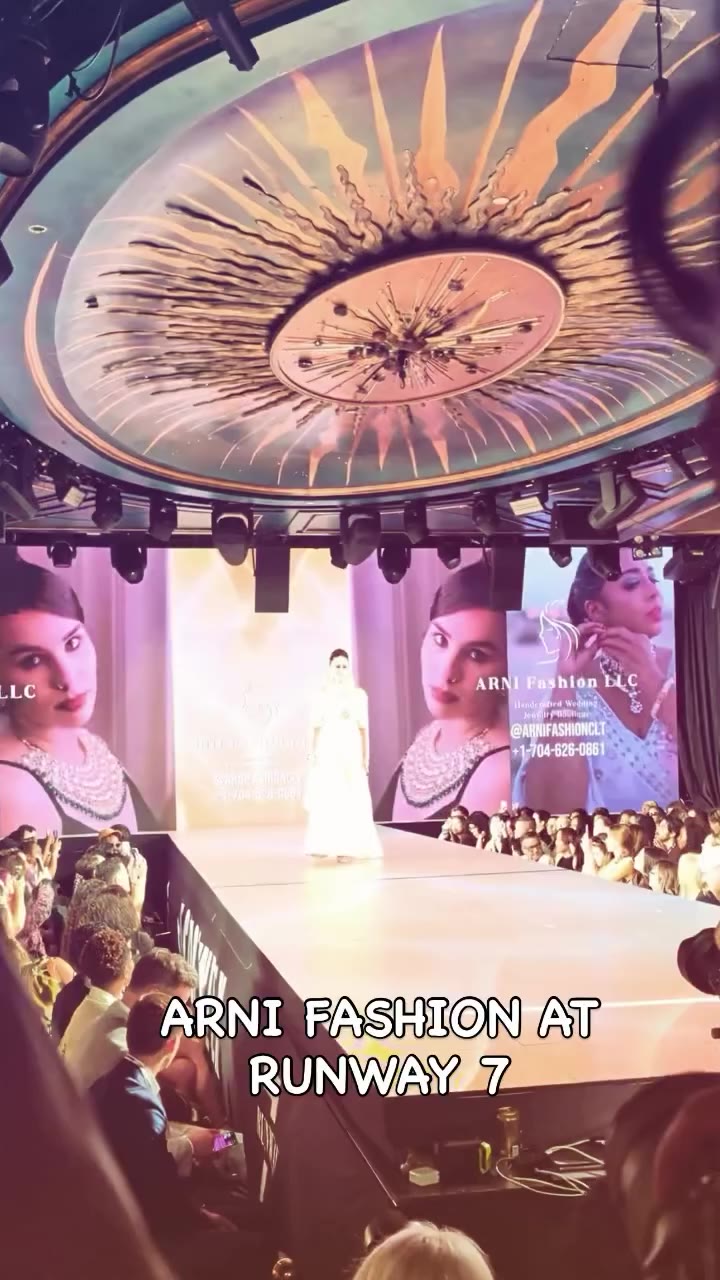 NYFW SEPT 2026…. SHOWOPENER for @arnifashionclt at @runway7fashion Designer…