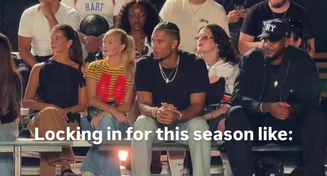 This seasons starting five @jhart @carmeloanthony @nyknicks #nyknicks…