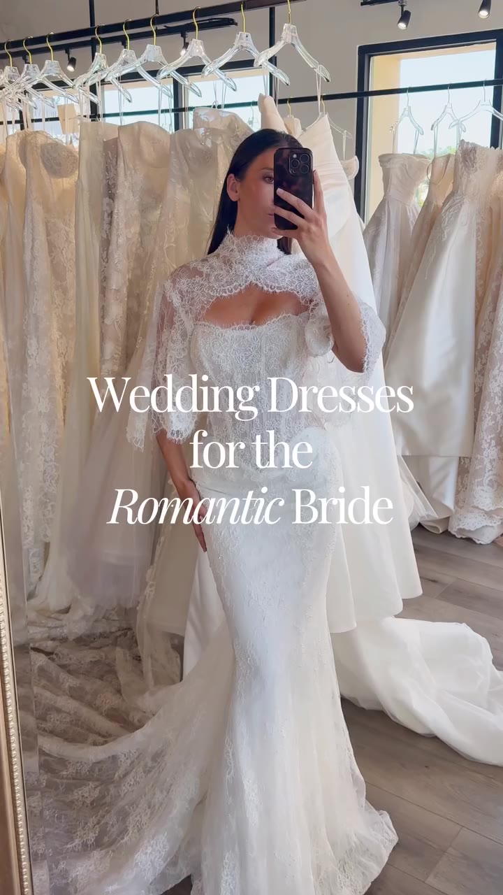 Opulent lace, feminine silhouettes, decadent detailing that feels like a…