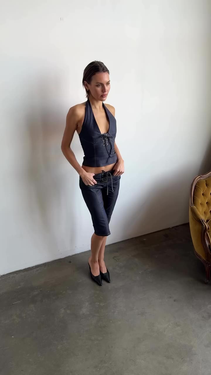 We 🖤 double denim, Tariq Set #bydyln