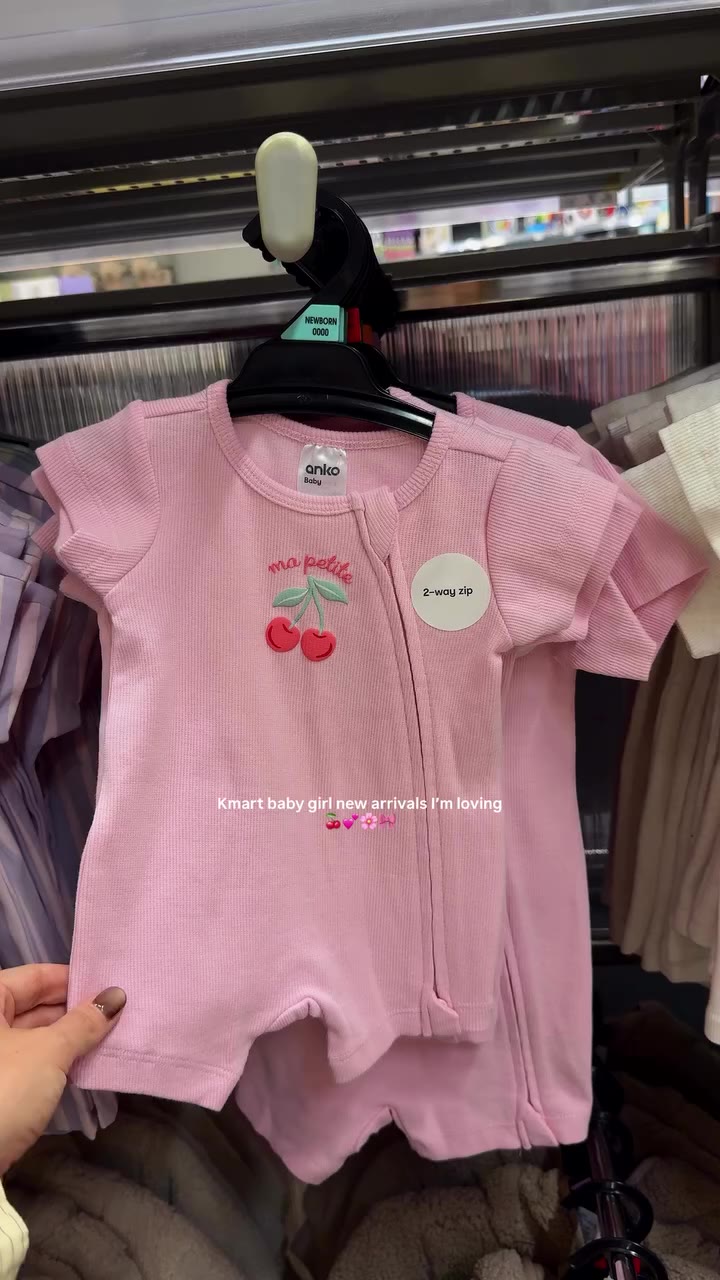 Oh how I love being a girl mum 🥹🩷 #kmartaus #babygirlclothes #girlmum…