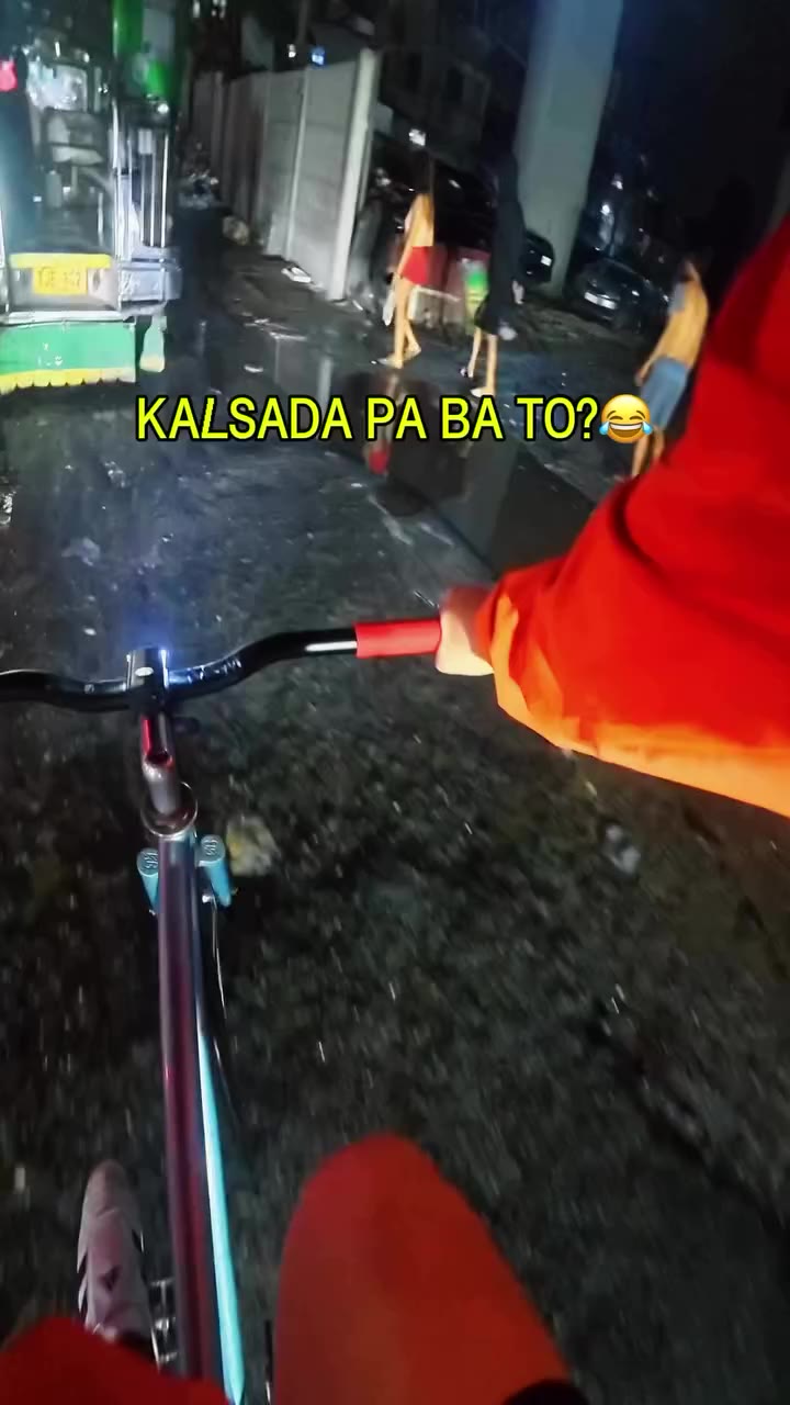 Para akong nagbike sa buwan.😵
