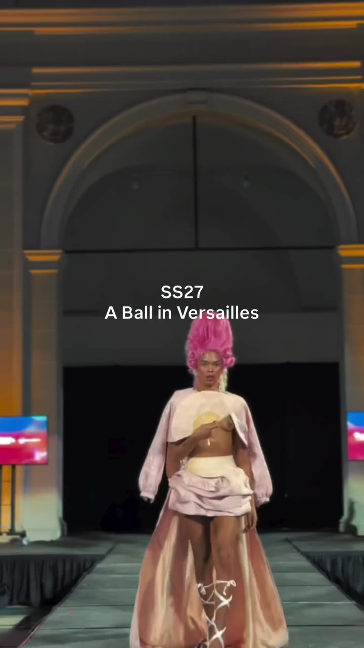 LLESSUR SS27 A Ball in Versailles #NYFW #llessurnyc